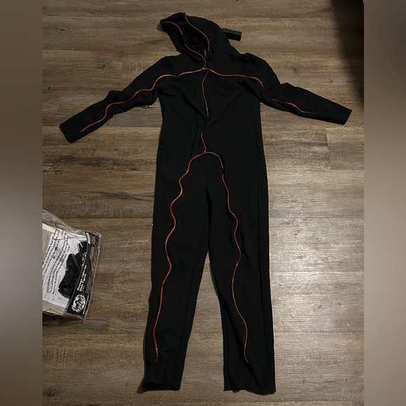 Spirit Black and Orange Light-Up Stick Figure Costume for Kids - Picture 9 of 9